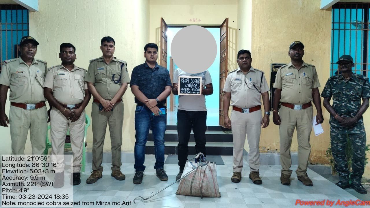 YouTuber nabbed in Odisha for unlawful snake content sharing