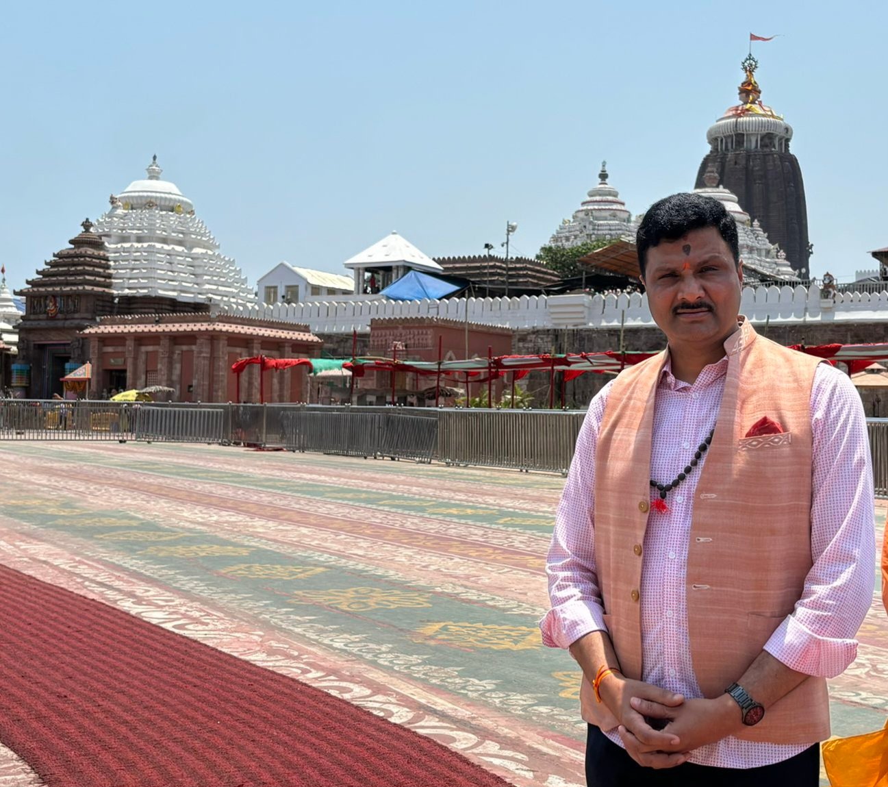 Arabinda Padhee assumes role as interim chief of Shree Jagannath Temple Administration