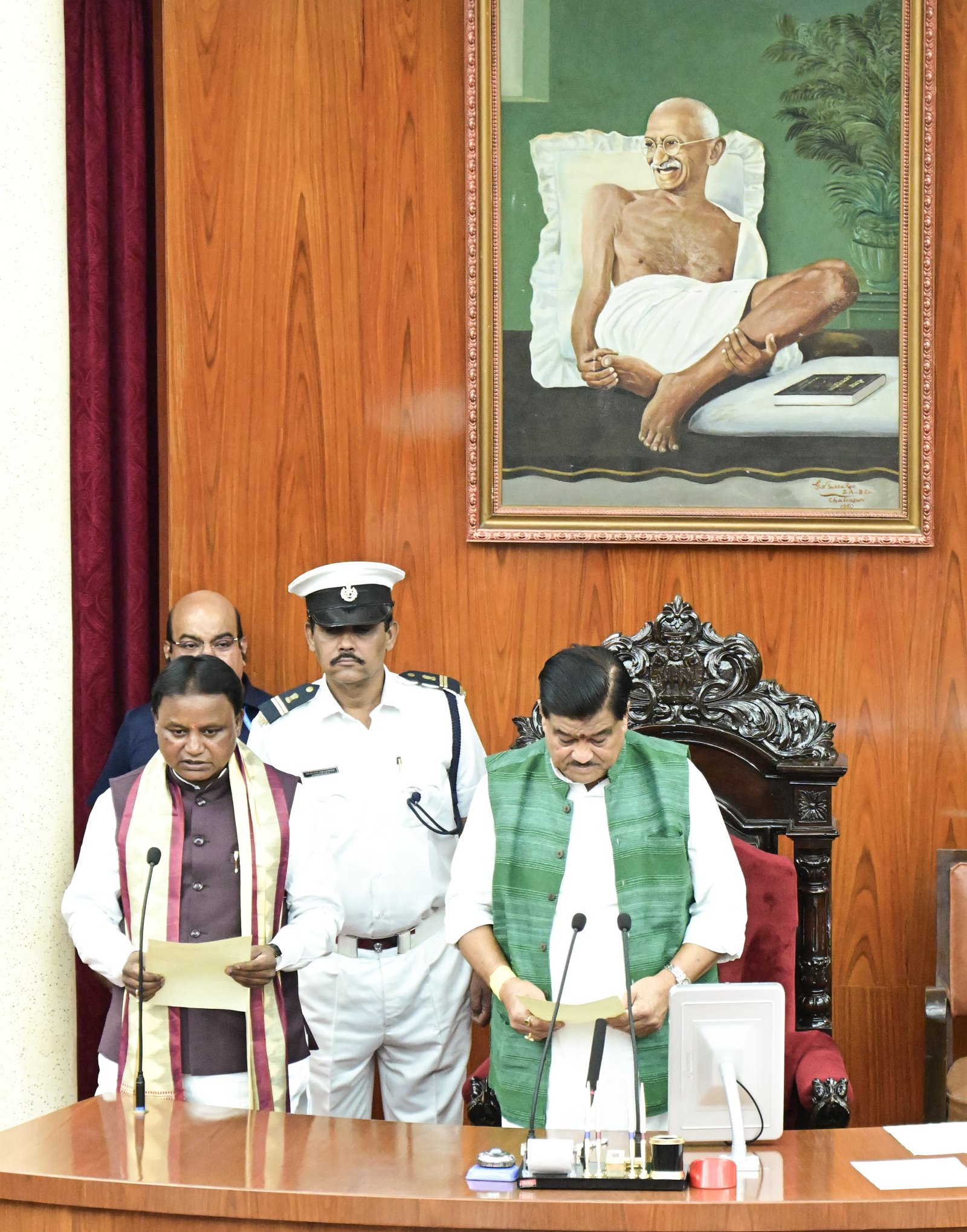 Odisha Assembly's first session sees CM, MLAs taking oath