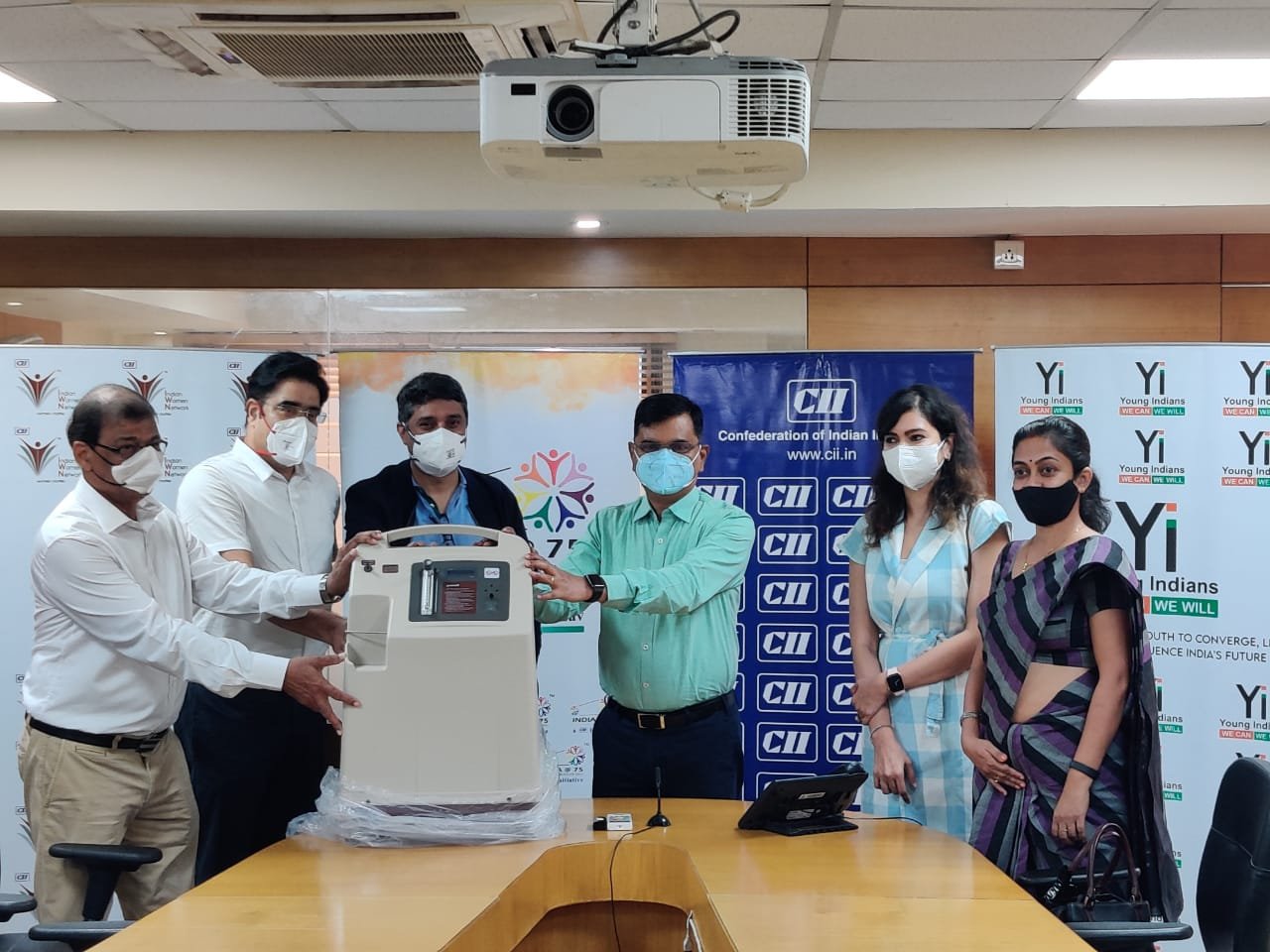 CII Donates Oxygen Concentrators to BMC to Combat COVID-19