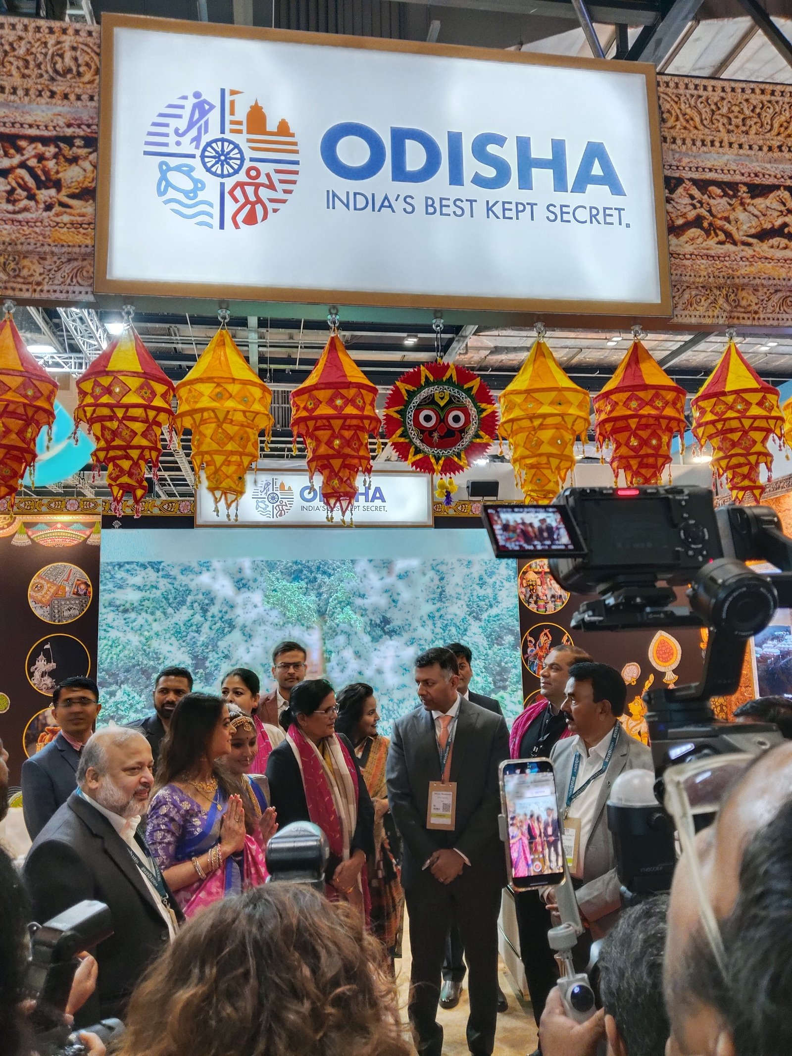 DCM Pravati Parida Inaugurated Odisha Stand At World Travel Market