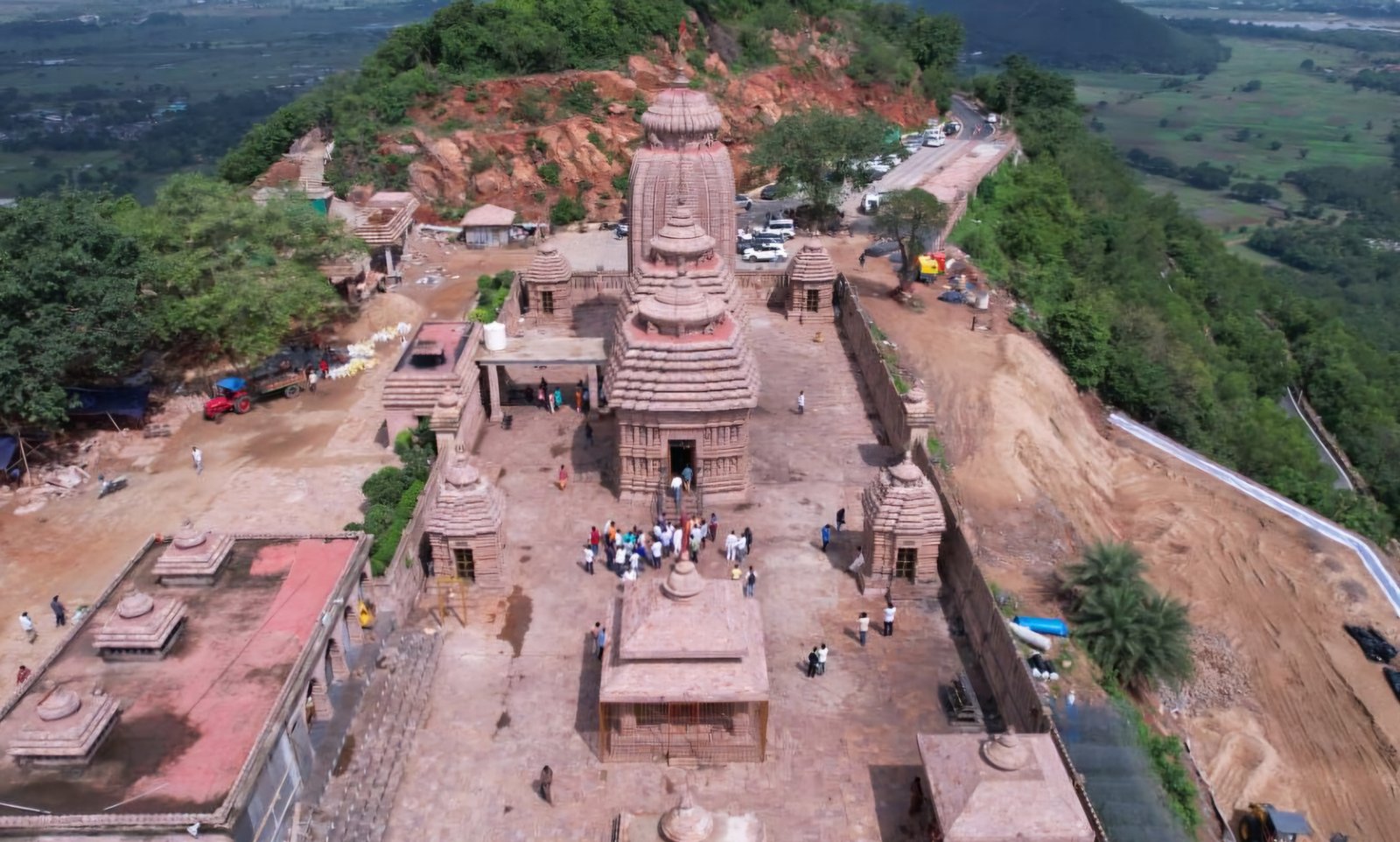 Tara Tarini Temple undergoes purification after theft desecration