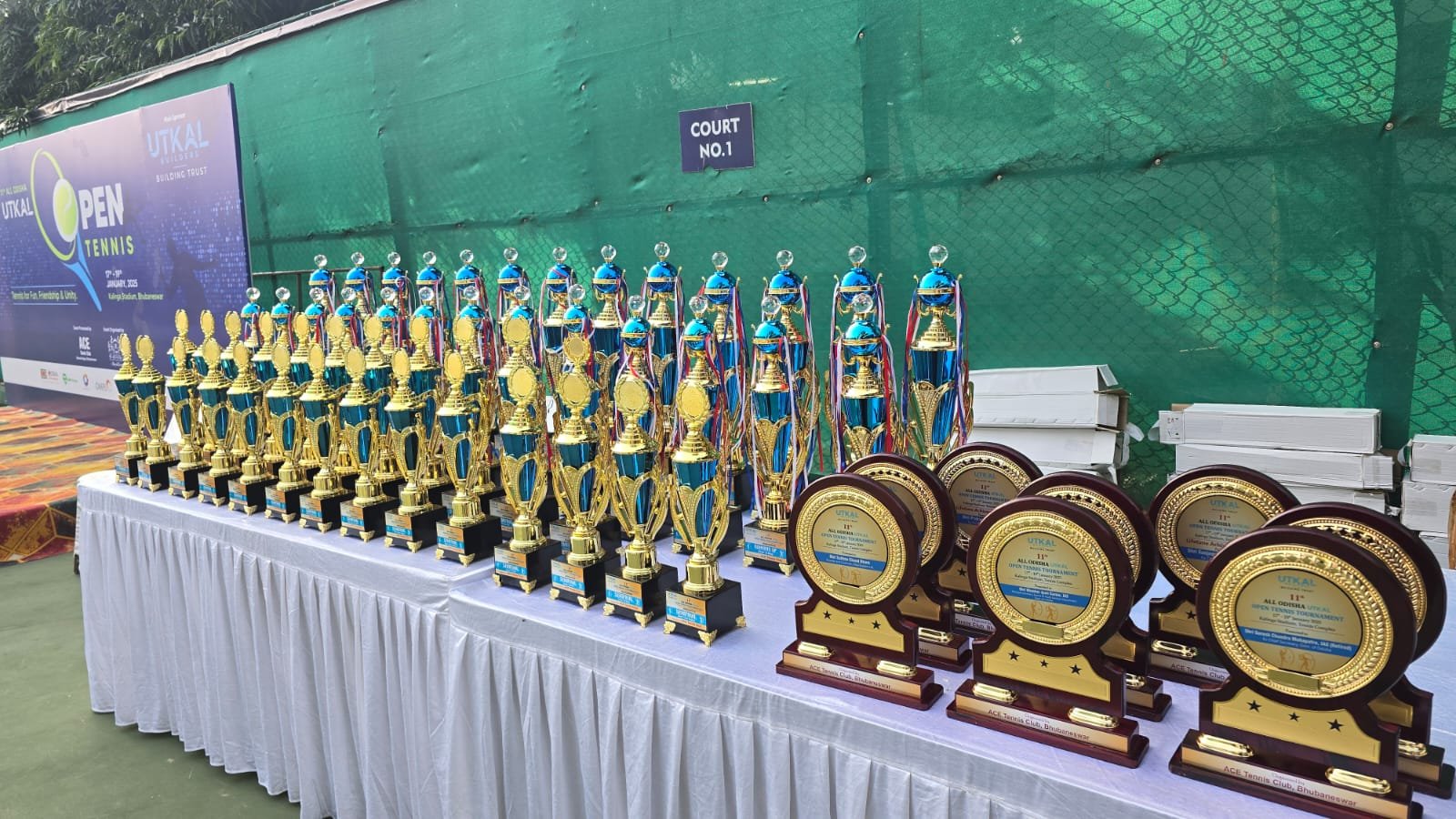 Finalists spotted in Utkal Open tennis