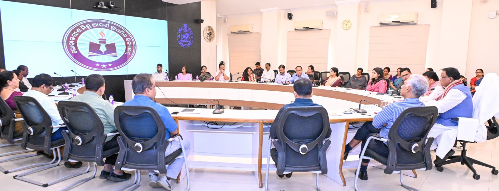 Odisha CM unveils logo of Godavarish Adarsha Vidyalaya scheme