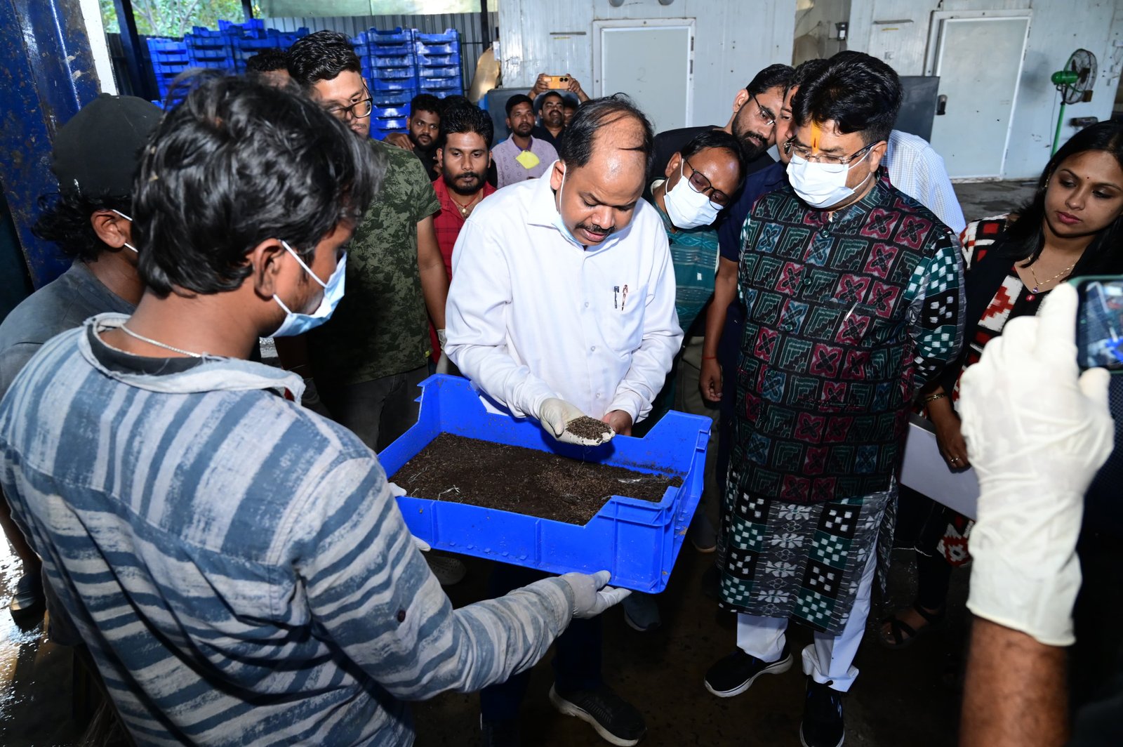 H&UD Minister Visits Insectika’s BSF-Based Waste Upcycling Facility at Bharatpur MCC