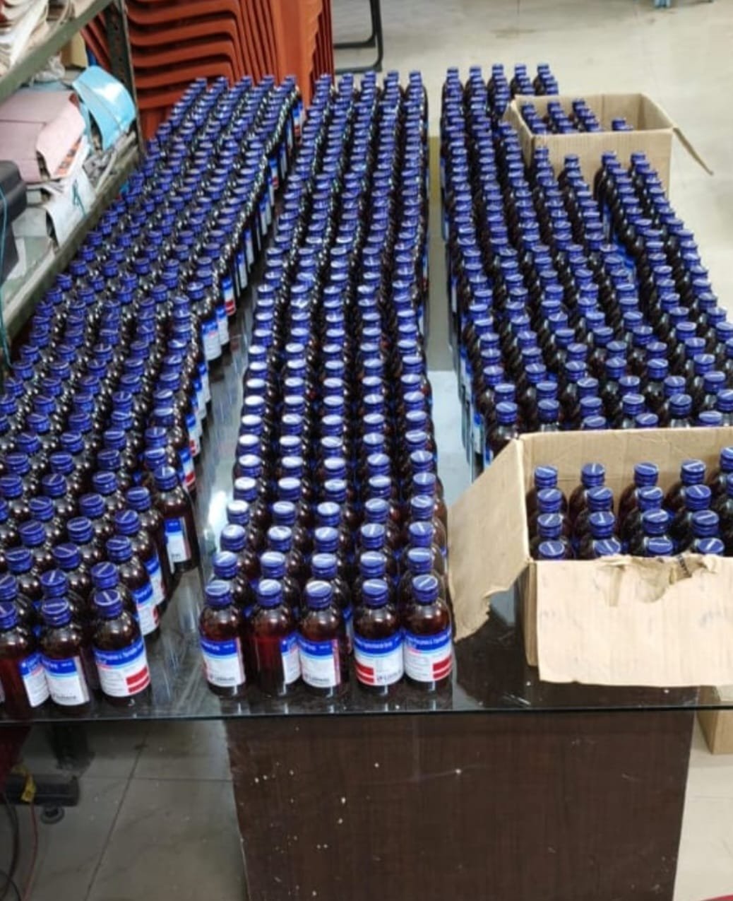 Odisha Police intensify crackdown on narcotic cough syrup racket; over 73,000 bottles seized