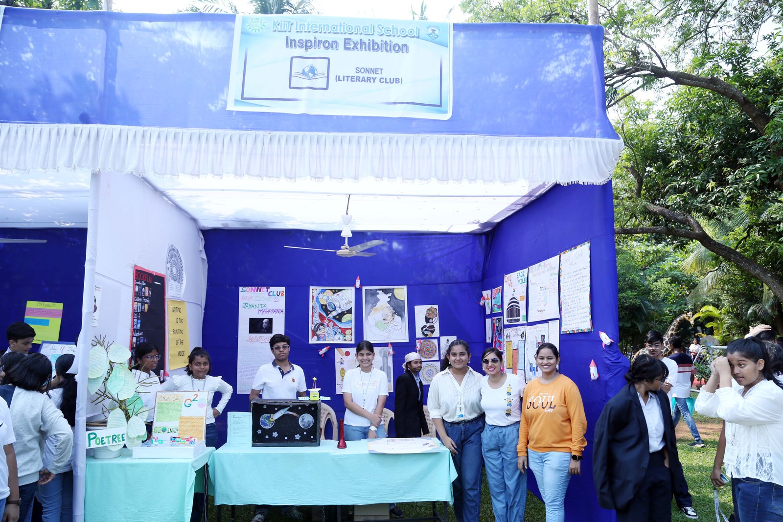 KiiT-IS Inspiron Exhibition and Fun Binge: A Colourful Learning Experience