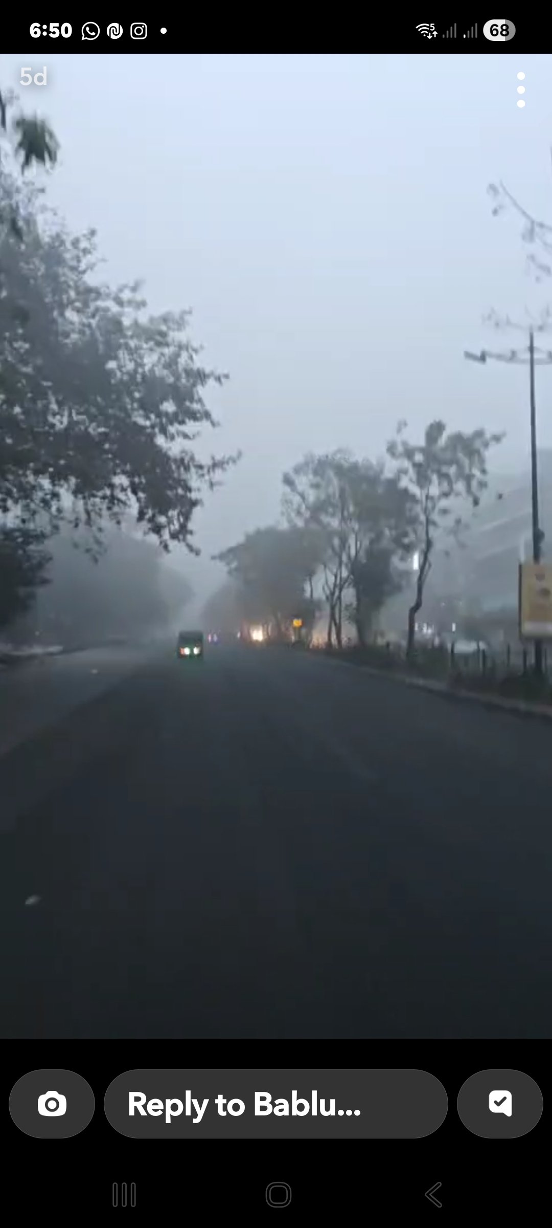 Dense fog paralyzes Bhubaneswar, visibility drops to zero