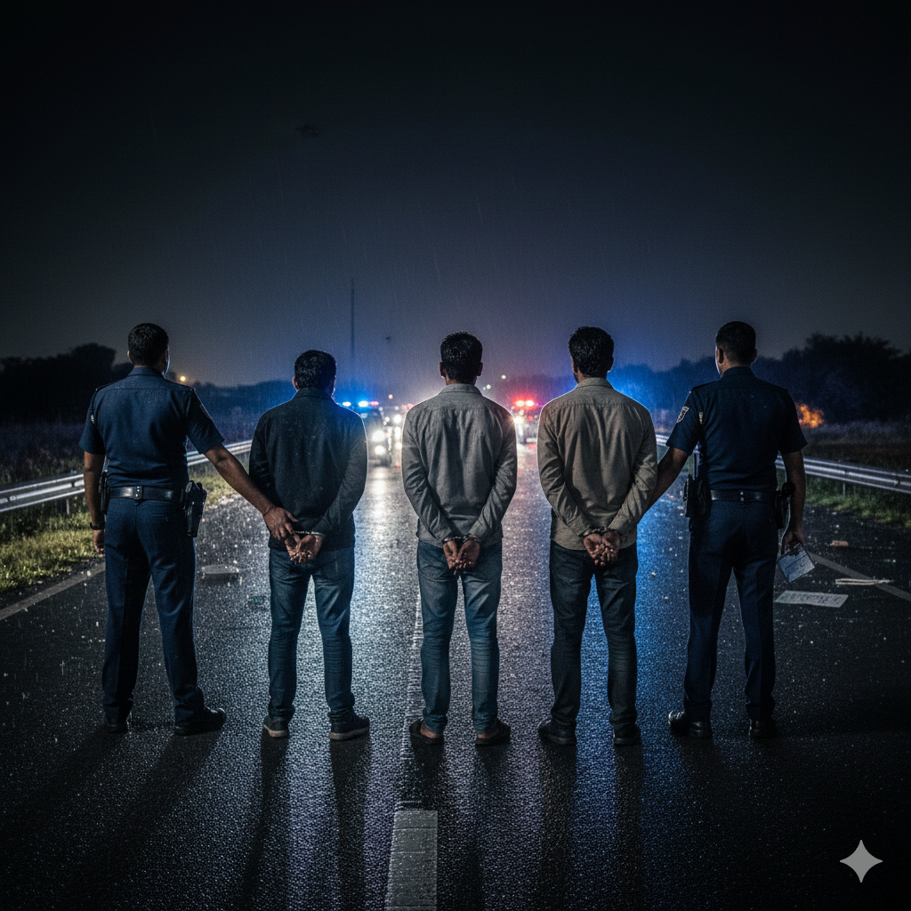 Five arrested in Cuttack Press Colony shooting case