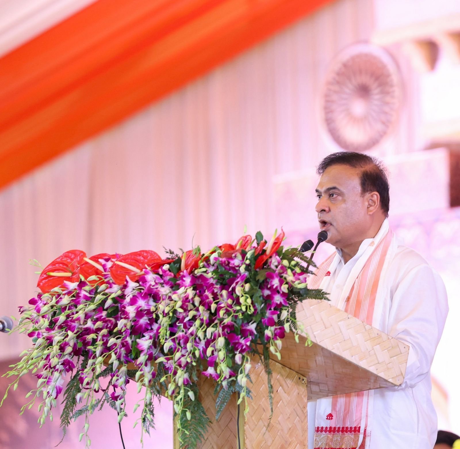 Himanta Biswa Sarma Begins Second Consecutive Term as Assam Chief Minister