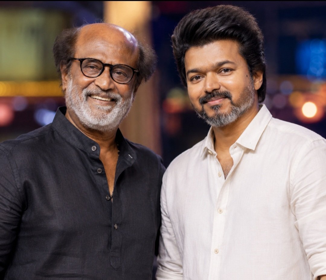 Rajinikanth Dismisses Jealousy Rumours Over Vijay’s Political Success