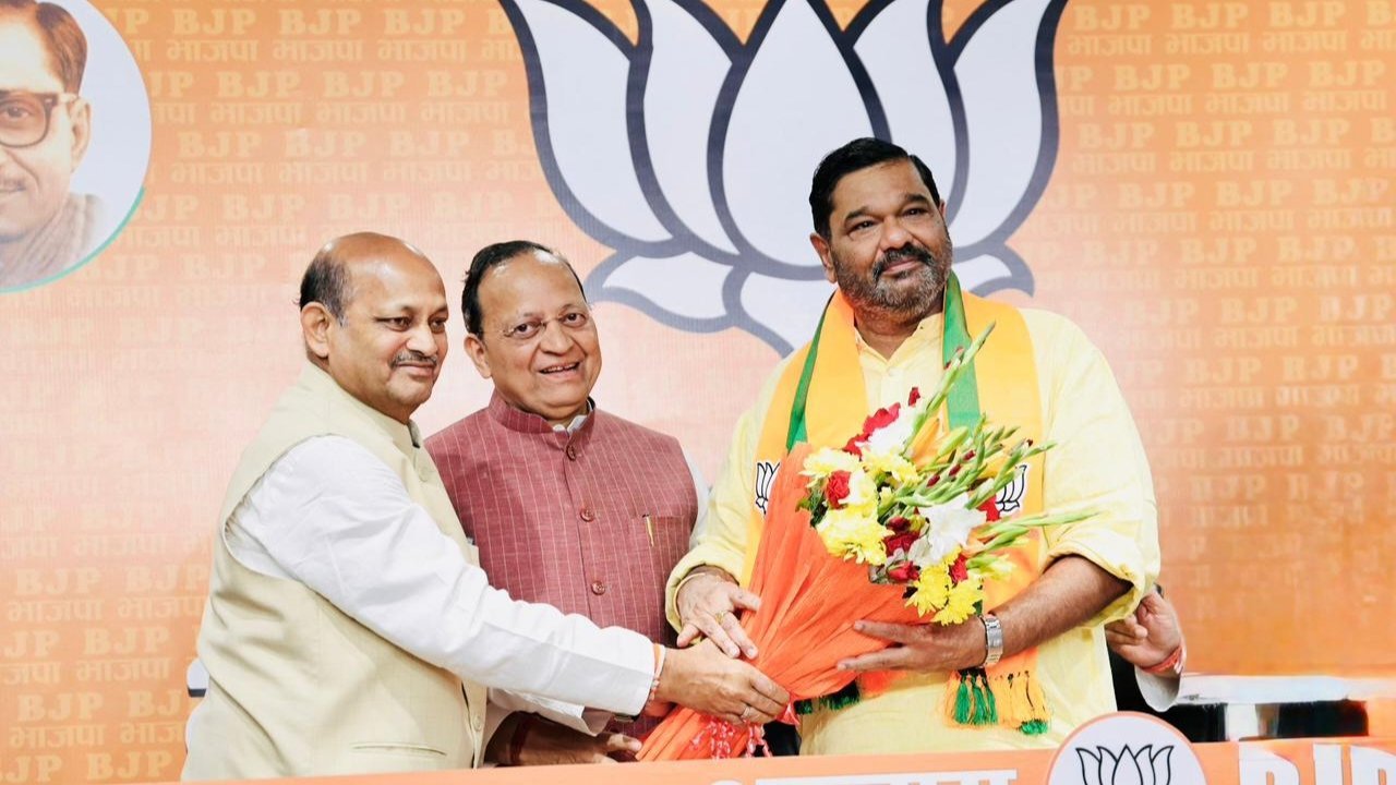 Former Rajya Sabha MP Debashish Samantaray joins BJP