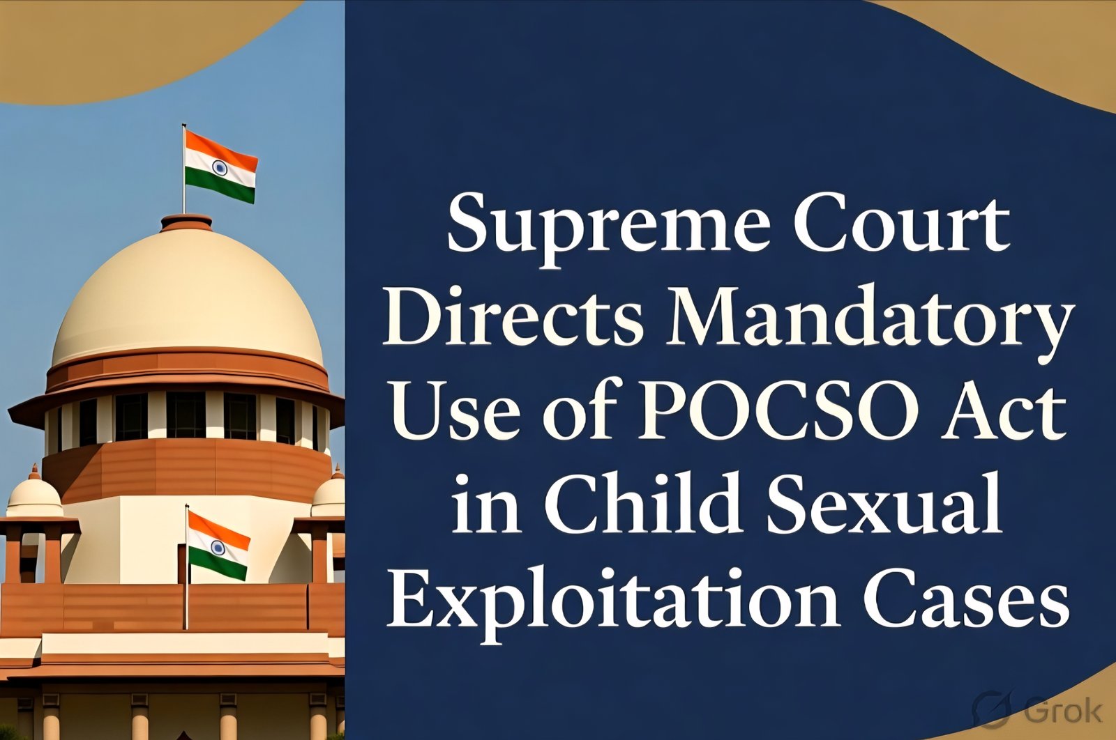 Supreme Court Directs Mandatory Use of POCSO Act in Child Sexual Exploitation Cases