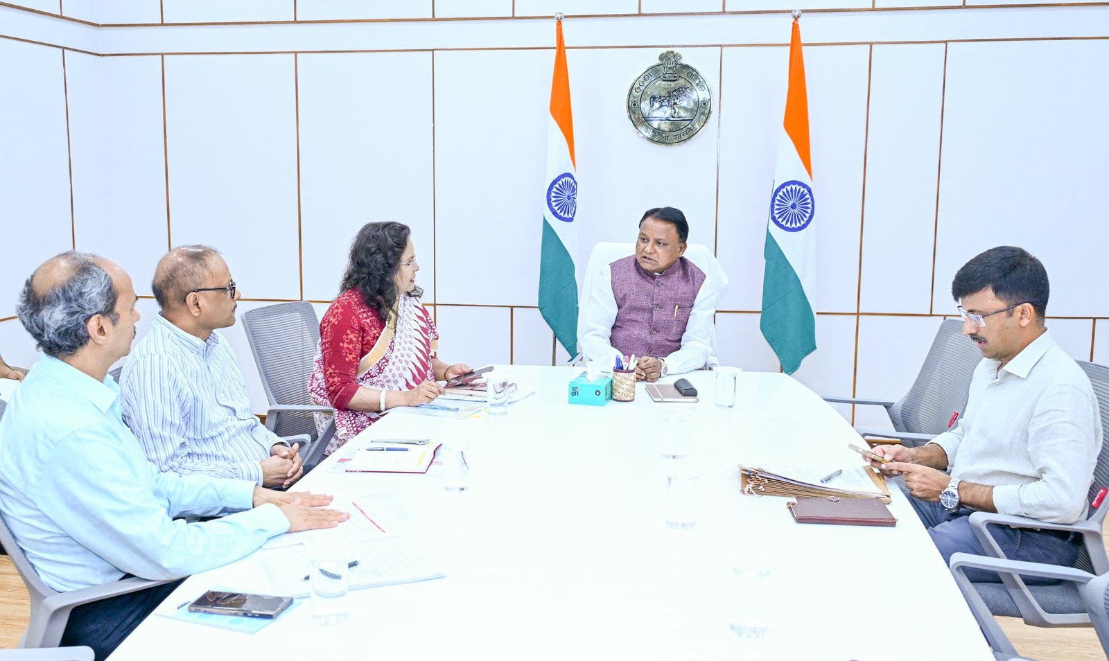 CM reviews preparations for BJP Government’s two-year celebration in Rairangpur