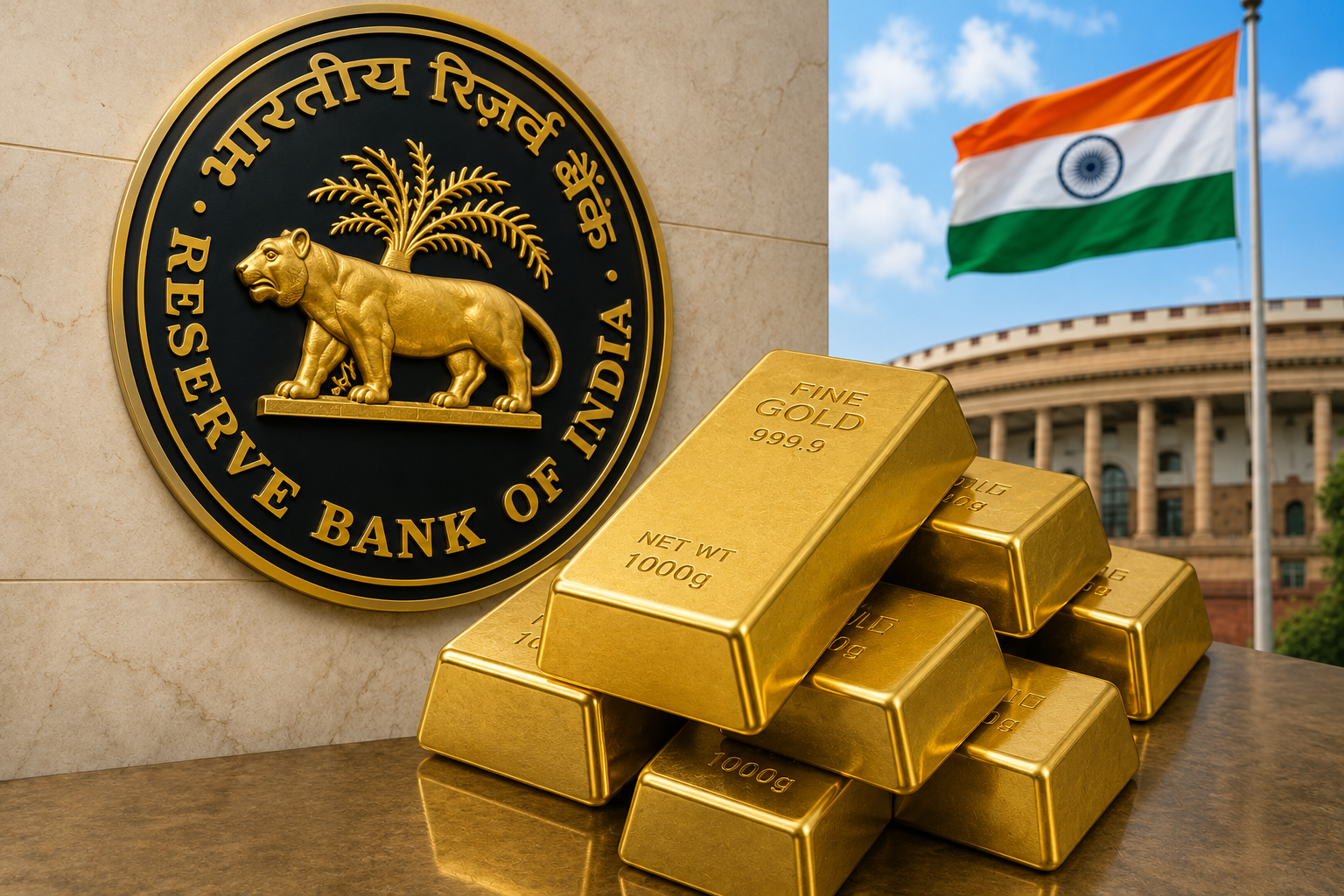 RBI, Government Refute Reports of Gold Sale; Clarify Nation’s Reserves Remain Intact