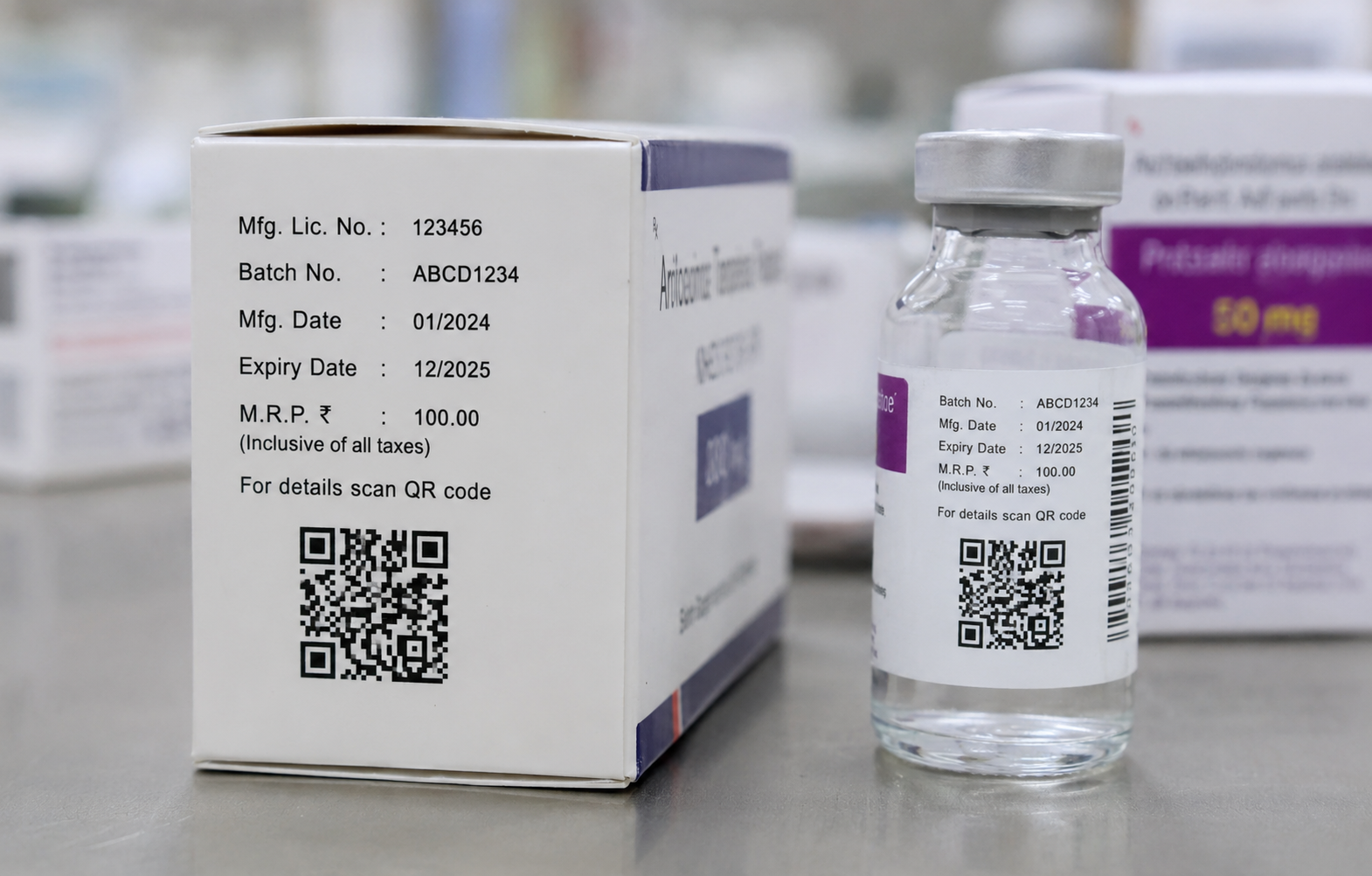 QR Codes Made Mandatory for Vaccines, Anti-Cancer Medicines and Antimicrobials