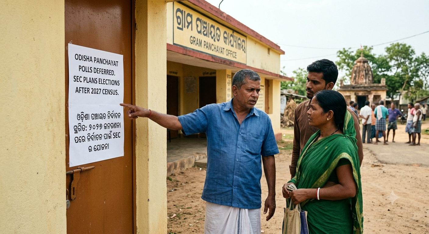 Odisha Panchayat polls likely to be deferred; SEC plans elections after 2027 census