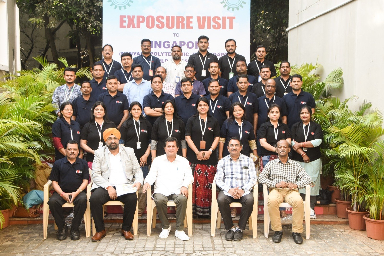 40-Member KIIT Polytechnic Delegation Heads For Singapore