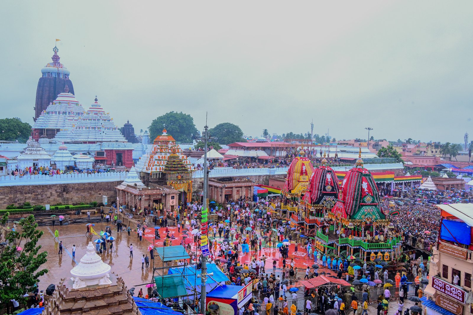 World-Famous Chariot Festival of Lord Jagannath Begins in Puri