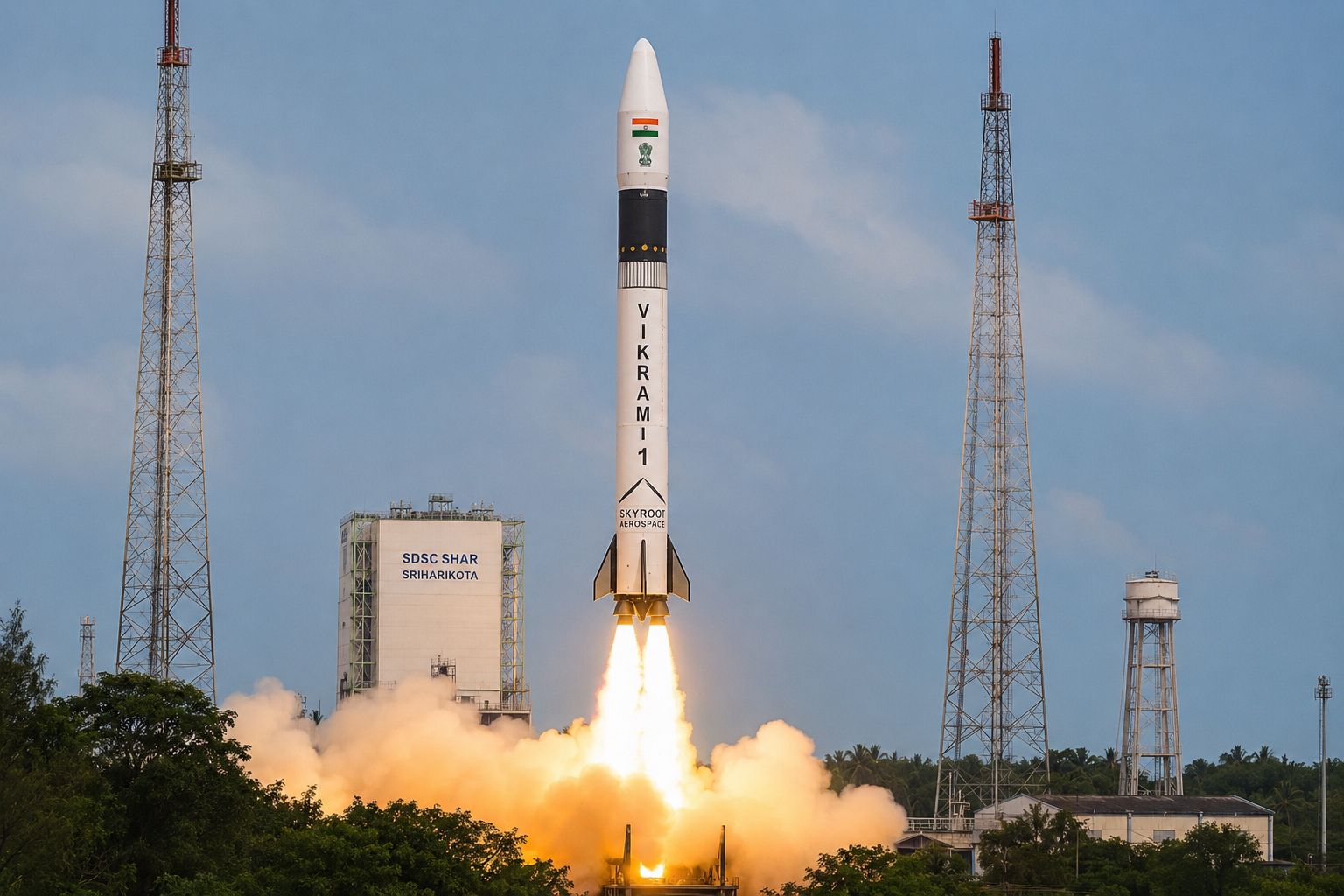 Vikram-1 Marks Historic Milestone as India’s First Private Orbital Rocket Successfully Reaches Space
