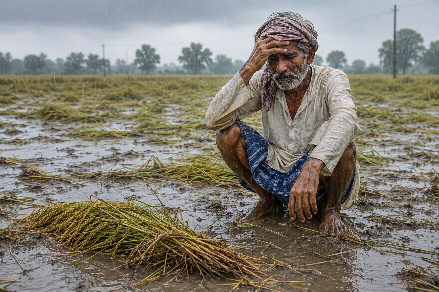 Odisha Government announces immediate compensation for rain-affected families and farmers