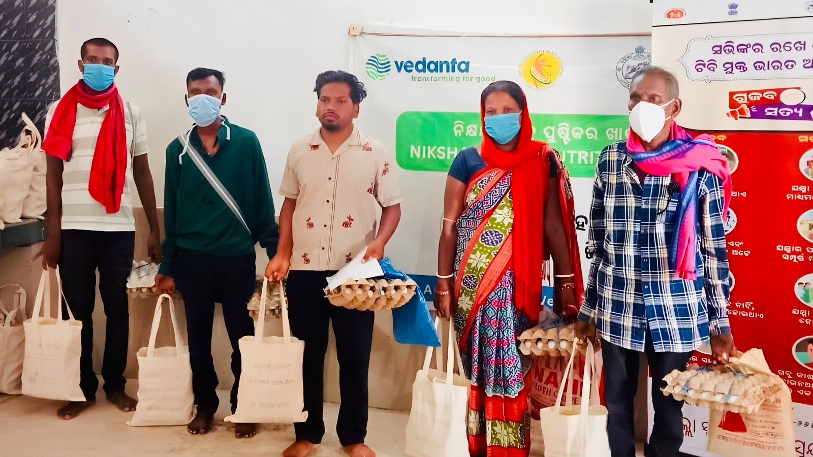 Vedanta Aluminium Coal Mines Supports Tuberculosis Patients Through Nikshay Mitra Initiative in Sundargarh District