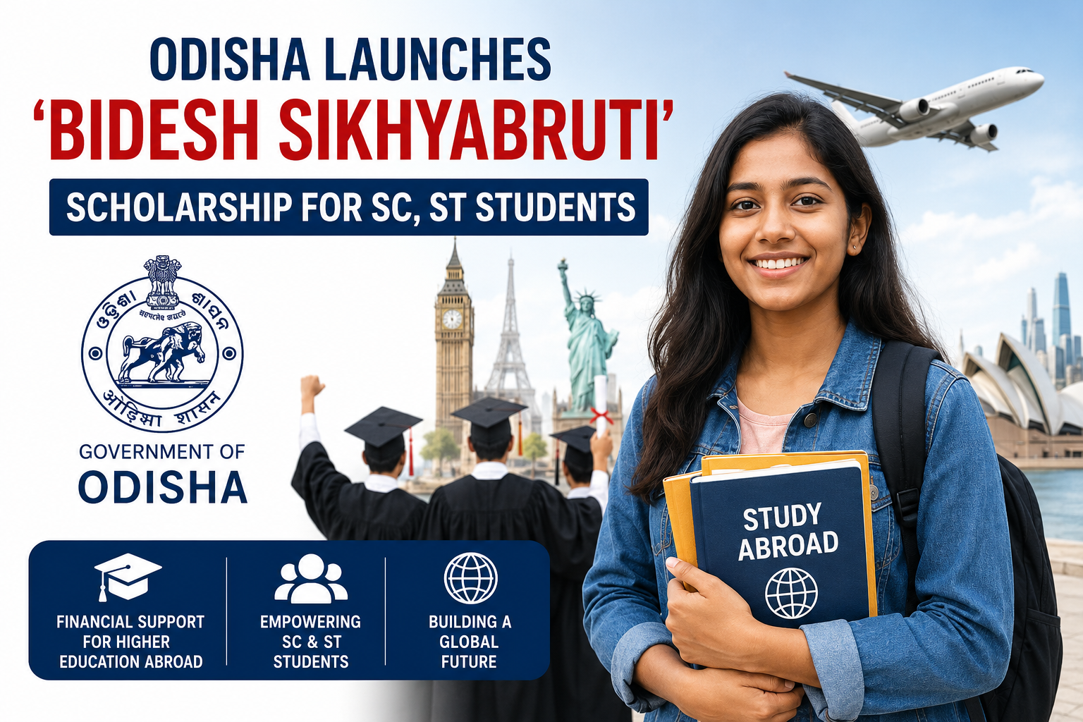 Odisha launches ‘Bidesh Sikhyabruti’ scholarship for SC, ST students