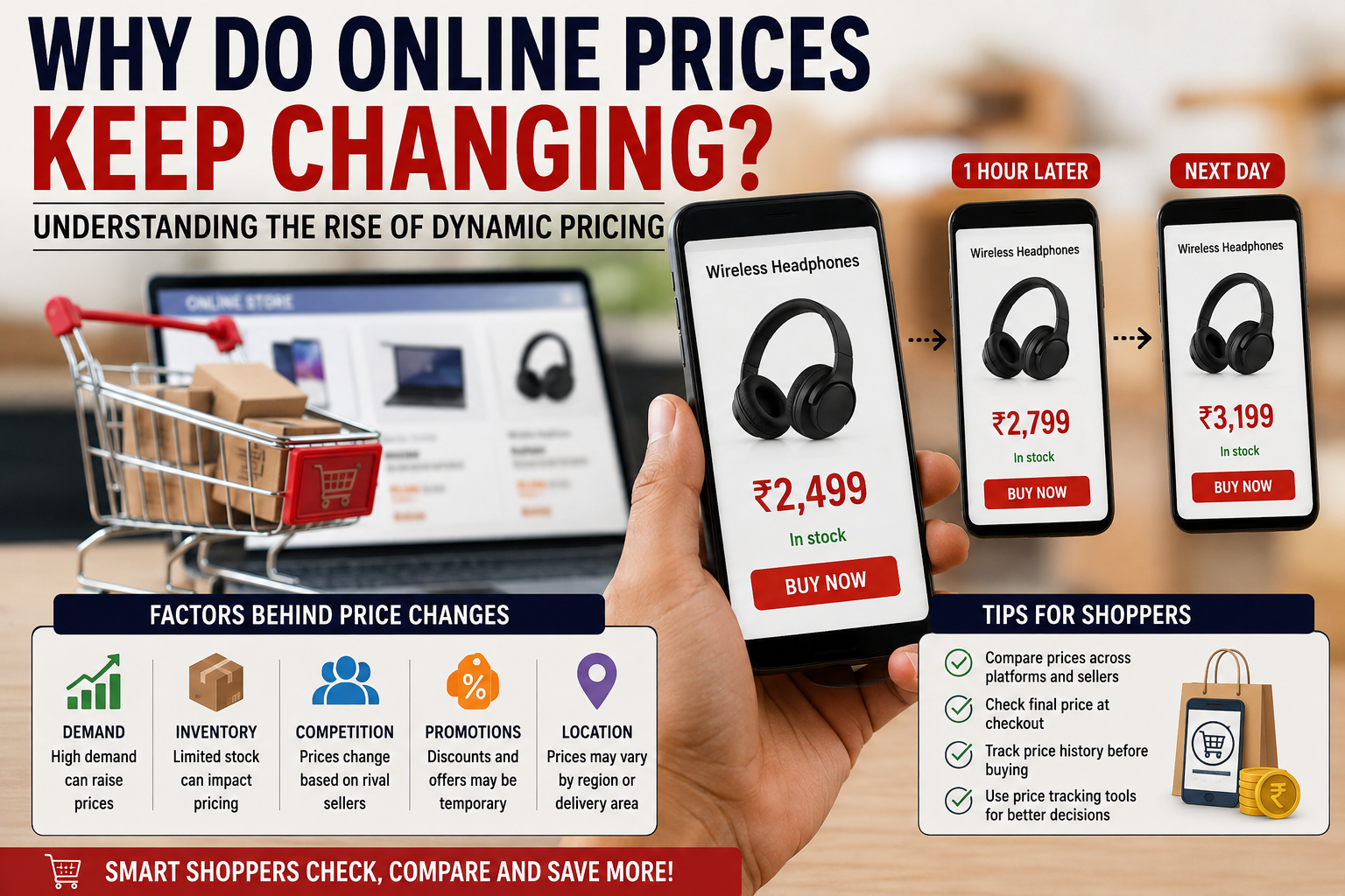 Why Do Online Prices Keep Changing? Understanding the Rise of Dynamic Pricing