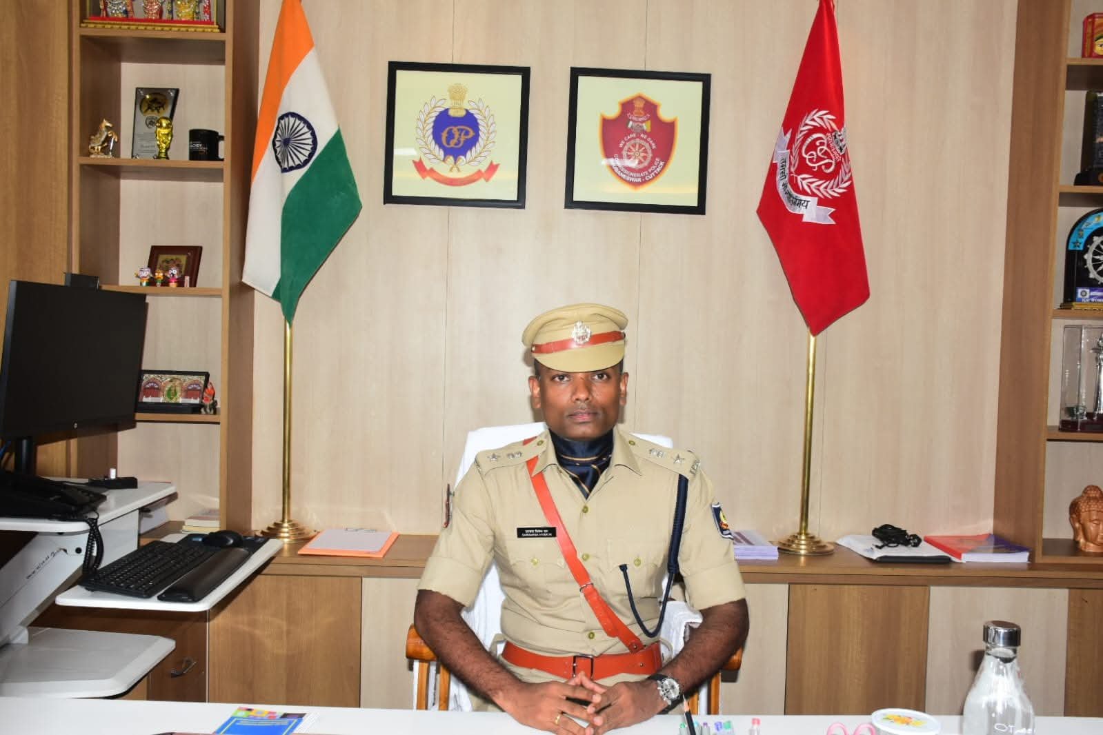 Saravana Vivek M takes charge as new Bhubaneswar DCP