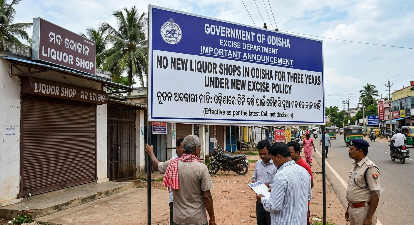 No new liquor shops in Odisha for three years under new excise policy: CM
