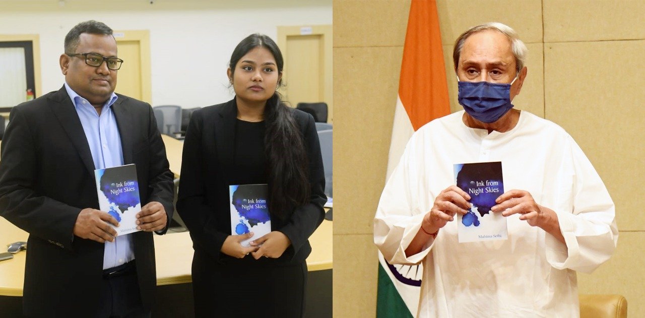 CM Releases an Anthology of Poems ‘Ink from Night Skies' by Mahima Sethi