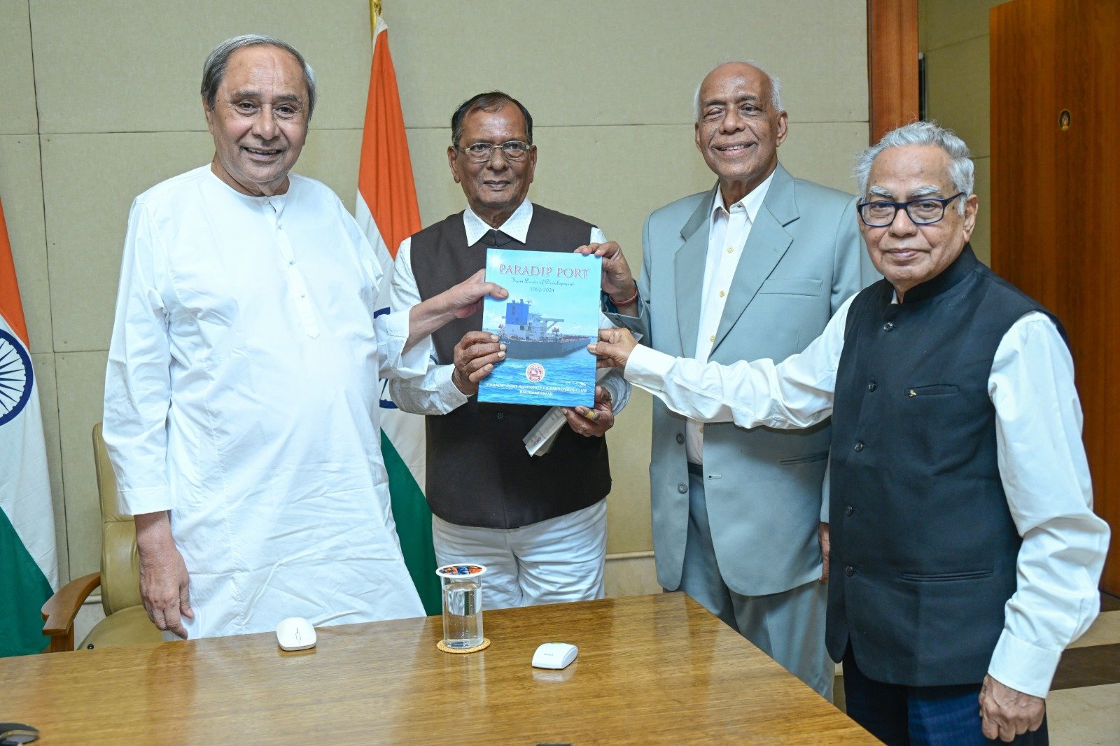 CM Releases Souvenir ‘Paradeep Port 1962-2024’