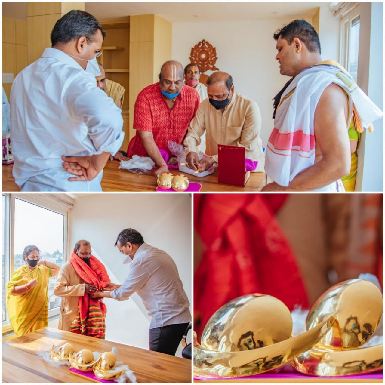 ଶ୍ରୀମନ୍ଦିରକୁ ସୁବର୍ଣ୍ଣ ‘ସୂର୍ଯ୍ୟ-ଚନ୍ଦ୍ର’ ଦାନ