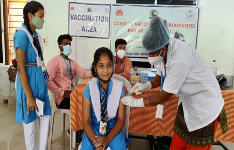 ଟିକା ନେଲେ ୧୨ରୁ ୧୪ ବର୍ଷର ପିଲା