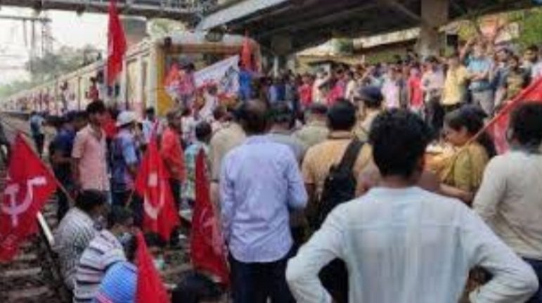 ଭାରତ ବନ୍ଦ, ମାଷ୍ଟରକ୍ୟାଣ୍ଟିନରେ ନାରାବାଜି