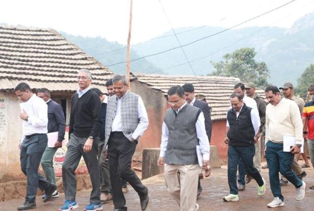 କେନ୍ଦୁଝରରେ ନୀତି ଆୟୋଗ ଟିମ୍ : ମାଣ୍ଡିଆ ପରିଚାଳନାକୁ ପ୍ରଶଂସା