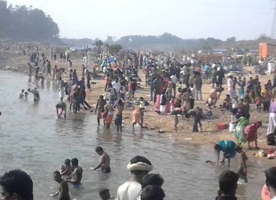 ଆରମ୍ଭ ହୋଇଛି ପ୍ରସିଦ୍ଧ ମକର ମେଳା, ମନ୍ଦିରରେ ଭକ୍ତଙ୍କ ଭିଡ 