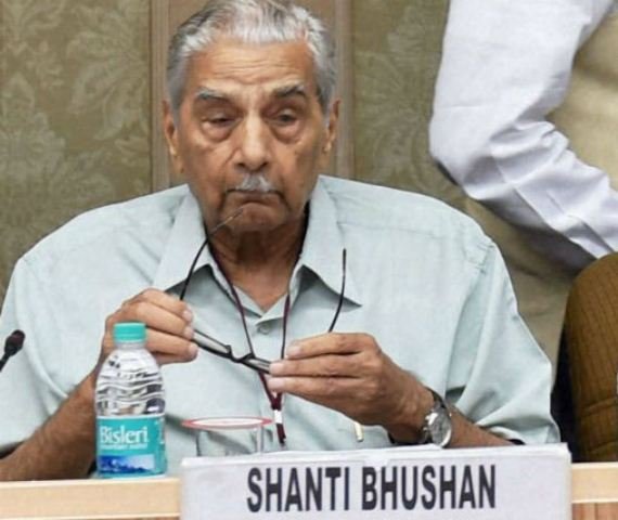 ପୂର୍ବତନ ଆଇନ ମନ୍ତ୍ରୀ ଶାନ୍ତି ଭୂଷଣଙ୍କ ଦେହାନ୍ତ