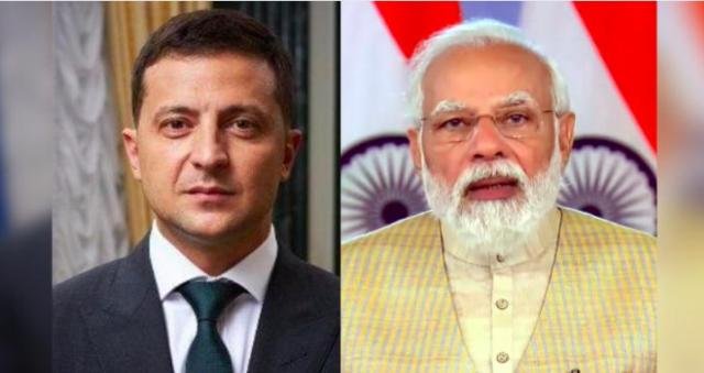 ସହାୟତା ପାଇଁ ଭାରତ ପ୍ରଧାନମନ୍ତ୍ରୀଙ୍କୁ ଚିଠି ଲେଖିଲେ ୟୁକ୍ରେନ ରାଷ୍ଟ୍ରପତି 