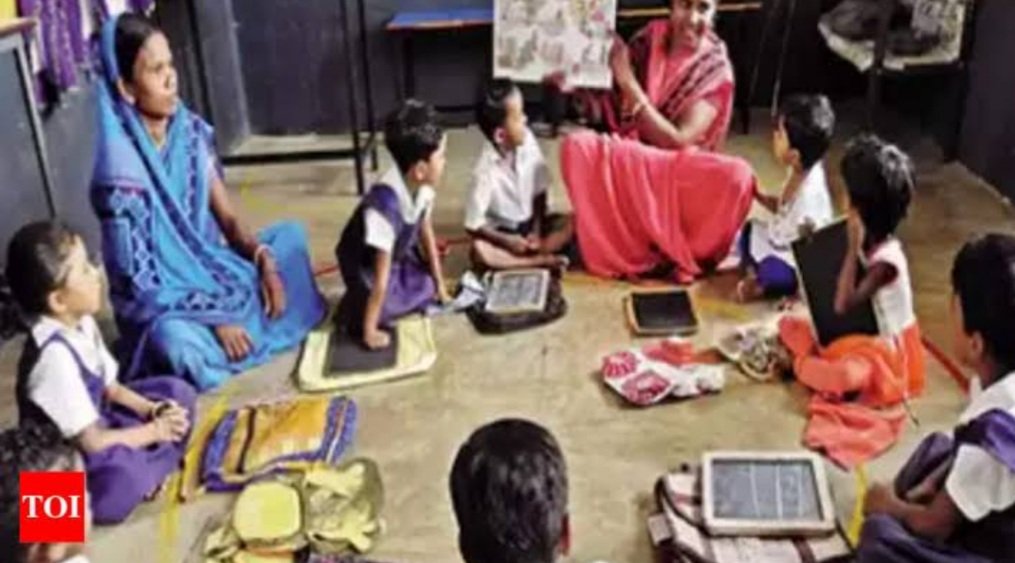 ପାଠପଢ଼ିବାକୁ ଆସିଲେ କୁନି କୁନି ଛାତ୍ରଛାତ୍ରୀ, ଖୋଲିଲା ଅଙ୍ଗନବାଡ଼ି କେନ୍ଦ୍ର