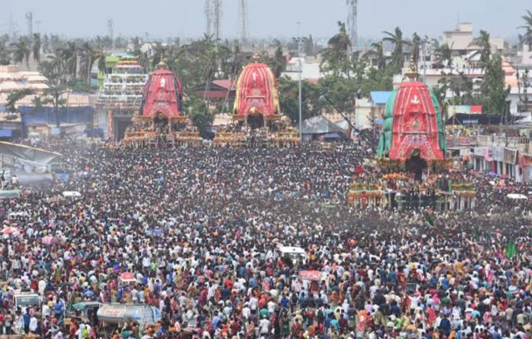 ତିନି ରଥ ଆଜି ନେବେ ଦକ୍ଷିଣମୋଡ଼