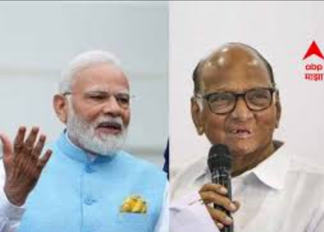 ମୋଦୀଙ୍କୁ ସ୍ୱାଗତ କଲେ ଶରଦ ପାୱାର