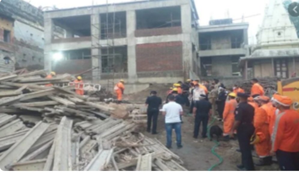 ଭୁଶୁଡି ଗଲା ଦୁଇ ମହଲା କୋଠା, ୨ ମୃତ