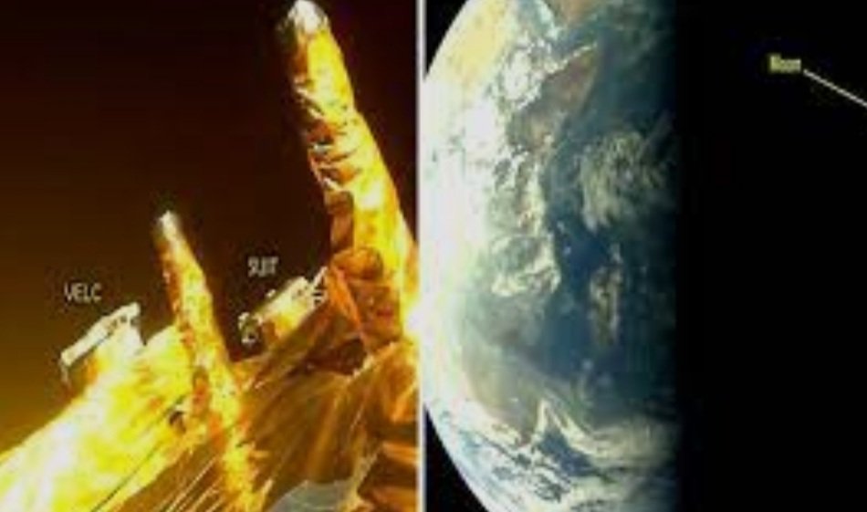 ପୃଥିବୀ ଓ ଚନ୍ଦ୍ରର ଫଟୋ  ଉଠାଇଲା ‘ଆଦିତ୍ୟ-ଏଲ୍‌-୧