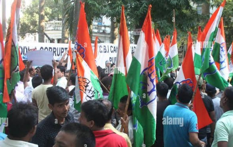 ପୁଲିସ-ଯୁବ କଂଗ୍ରେସ କର୍ମୀ ମଧ୍ୟରେ ଧସ୍ତାଧସ୍ତି