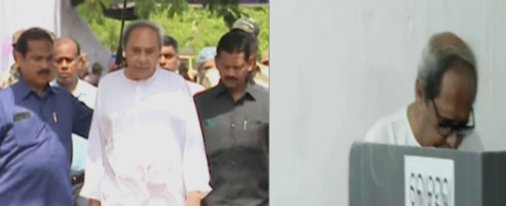 ମୁଖ୍ୟମନ୍ତ୍ରୀ ଦେଲେ ଭୋଟ 