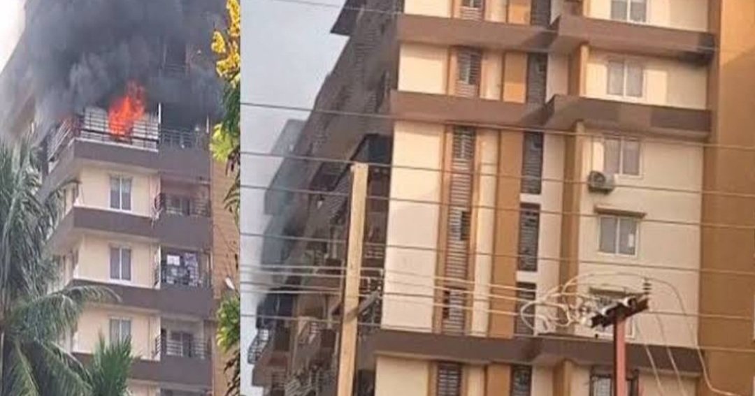 ଆପାର୍ଟମେଣ୍ଟରେ ଭୟଙ୍କର ଅଗ୍ନିକାଣ୍ଡ