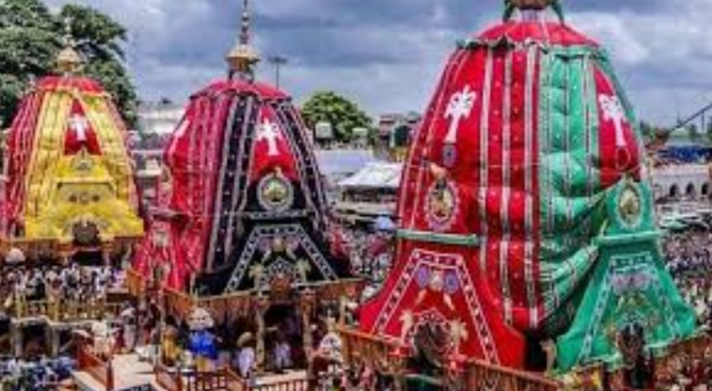 ଶ୍ରୀମନ୍ଦିରରୁ ରଥଖଳାକୁ ରଥ ଆଜ୍ଞାମାଳ ବିଜେ