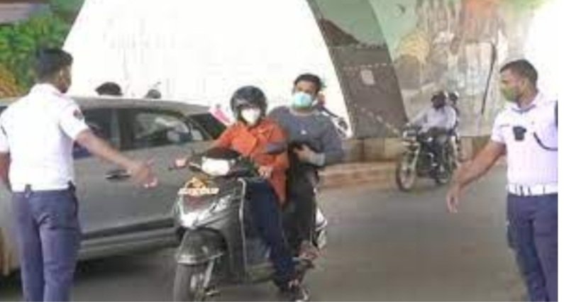 ଡବଲ ହେଲମେଟ୍ ପିନ୍ଧି ନଥିଲେ କଟିବନି ଫାଇନ୍