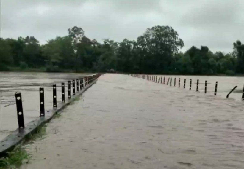 ବର୍ଷାରେ ଭାଙ୍ଗିଲା ଏହି ବ୍ରିଜ